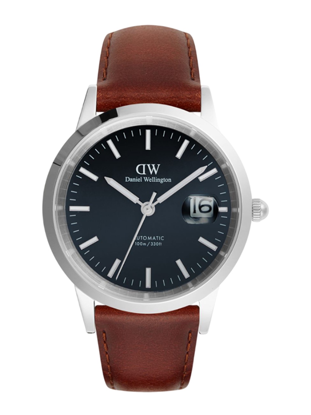 

Daniel Wellington Men Dial & Leather Straps Analogue Watch DW00100755K, Blue