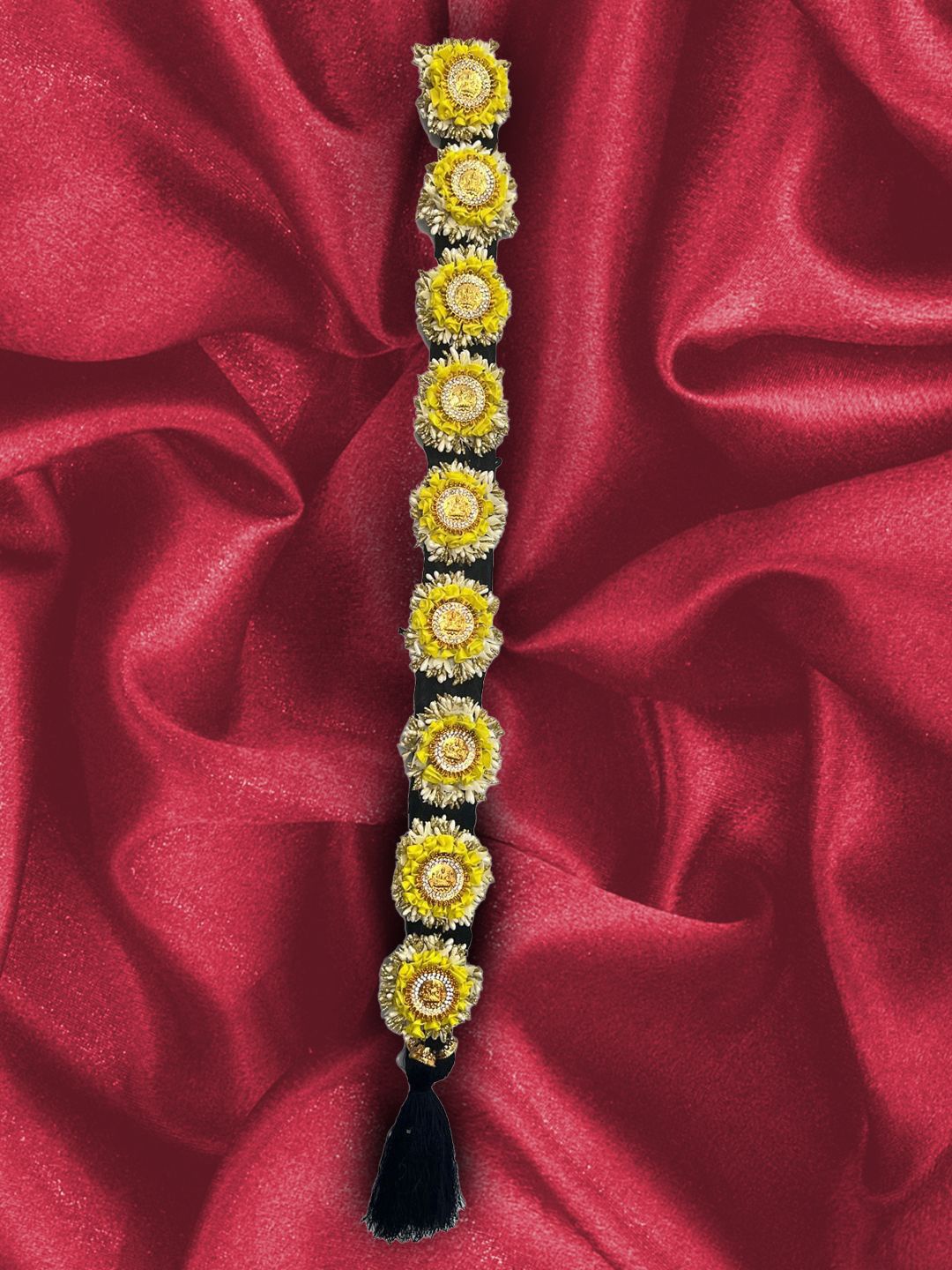 

KRENOZ Women Hair Accessory Set of, Yellow
