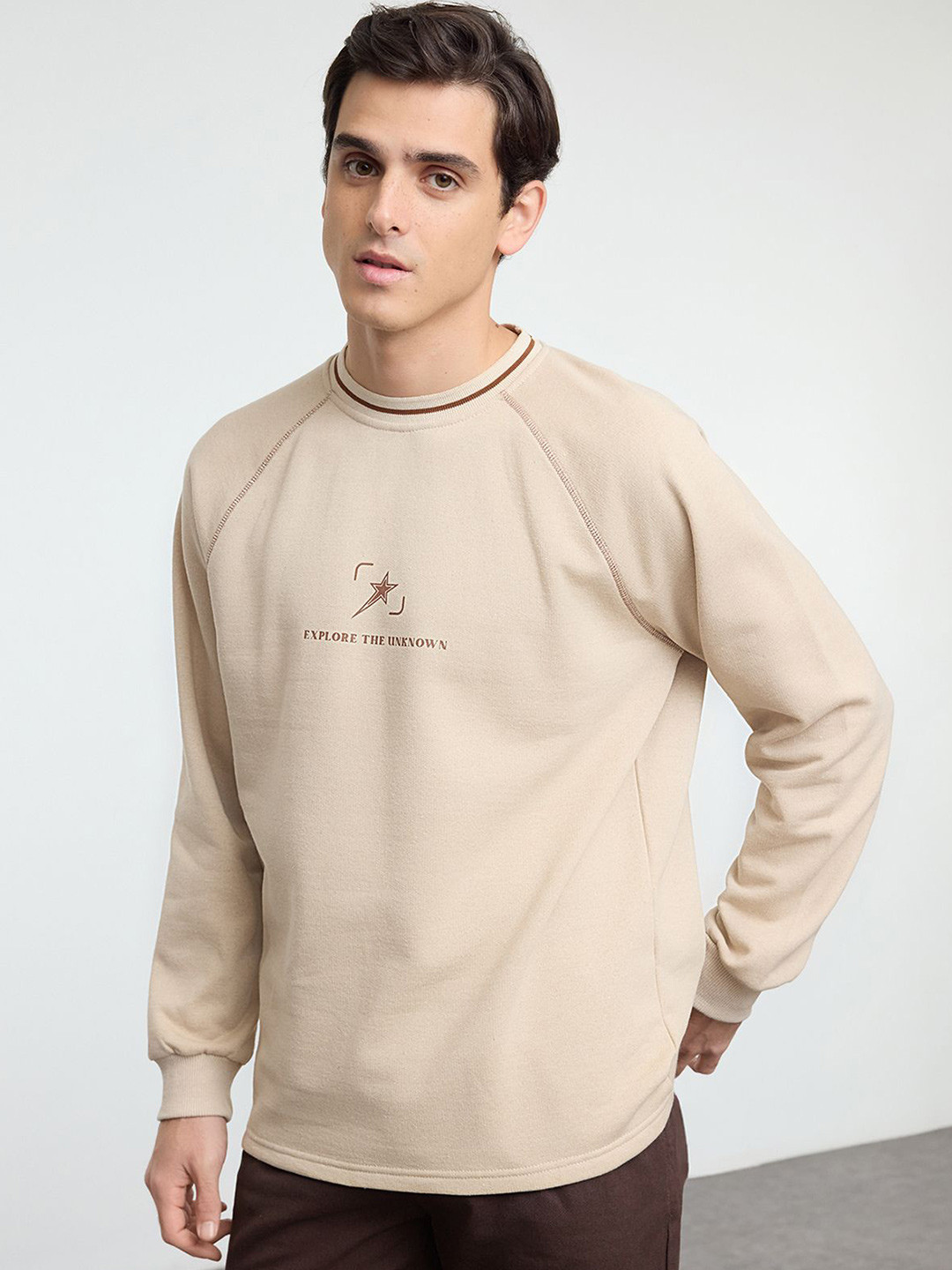 

Trendyol Men Sweatshirt, Na