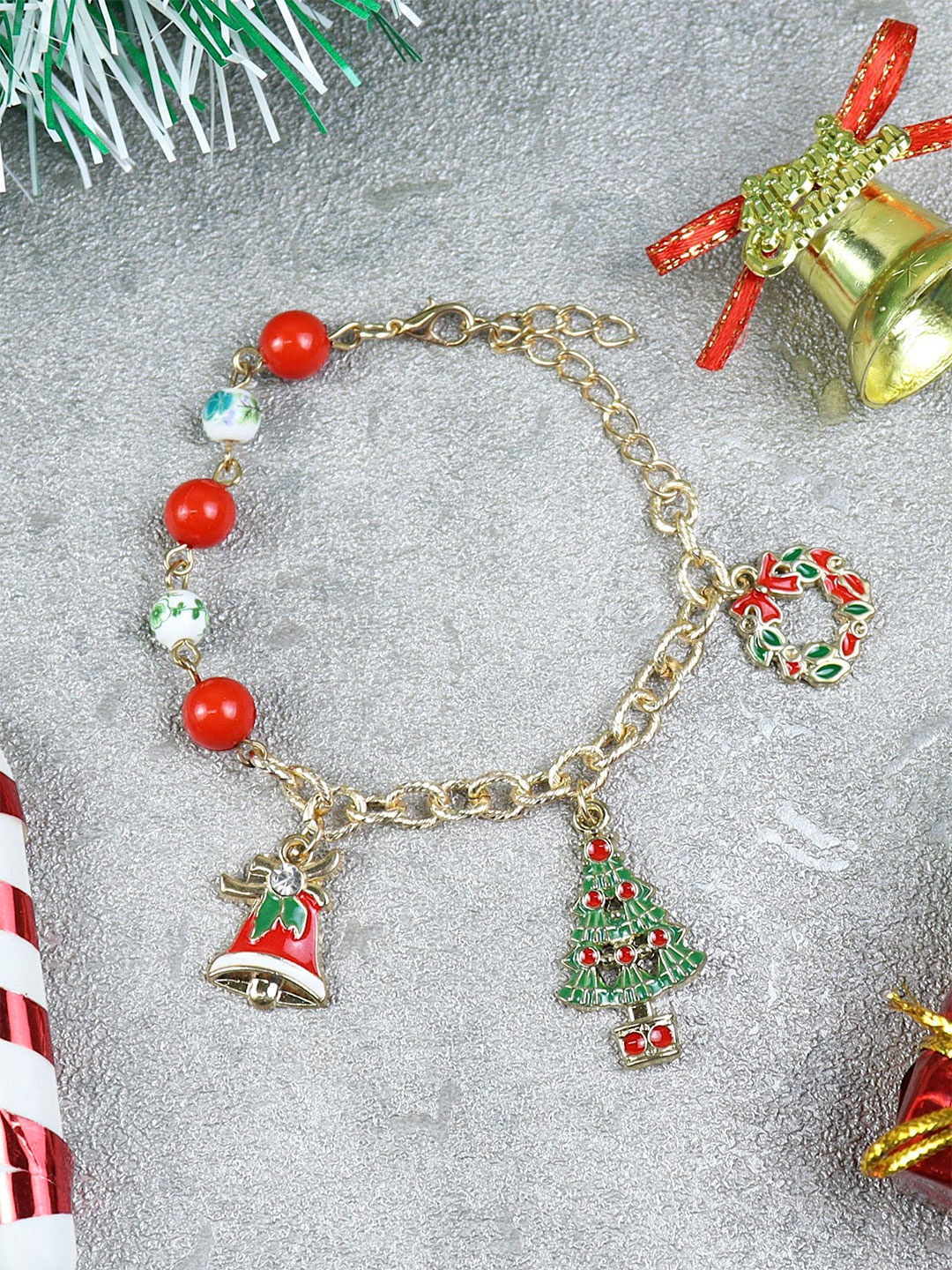 

Asthetika Kids Girls Charm Bracelet, Gold