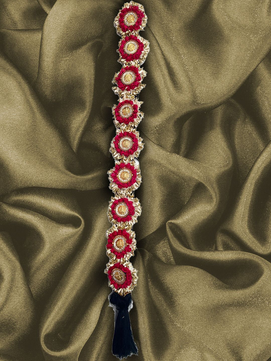 

KRENOZ Women Embellished Hair Accessory Set of, Maroon