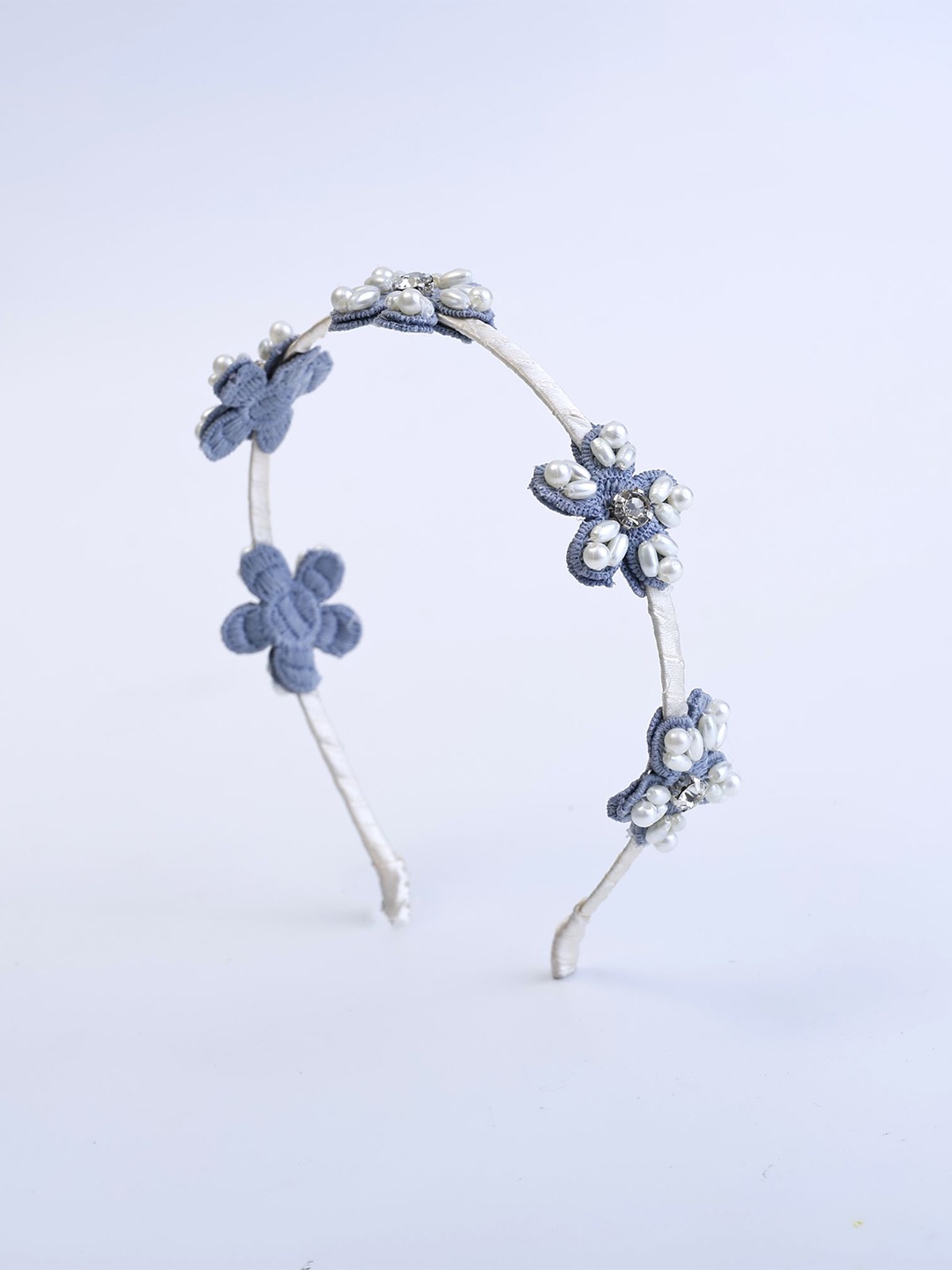 

Choko Girls Embellished Hairband, Blue