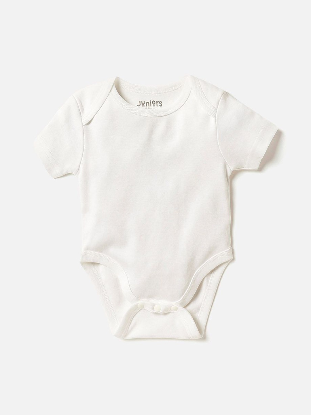 

Juniors by Babyshop Infants Cotton Bodysuit, White
