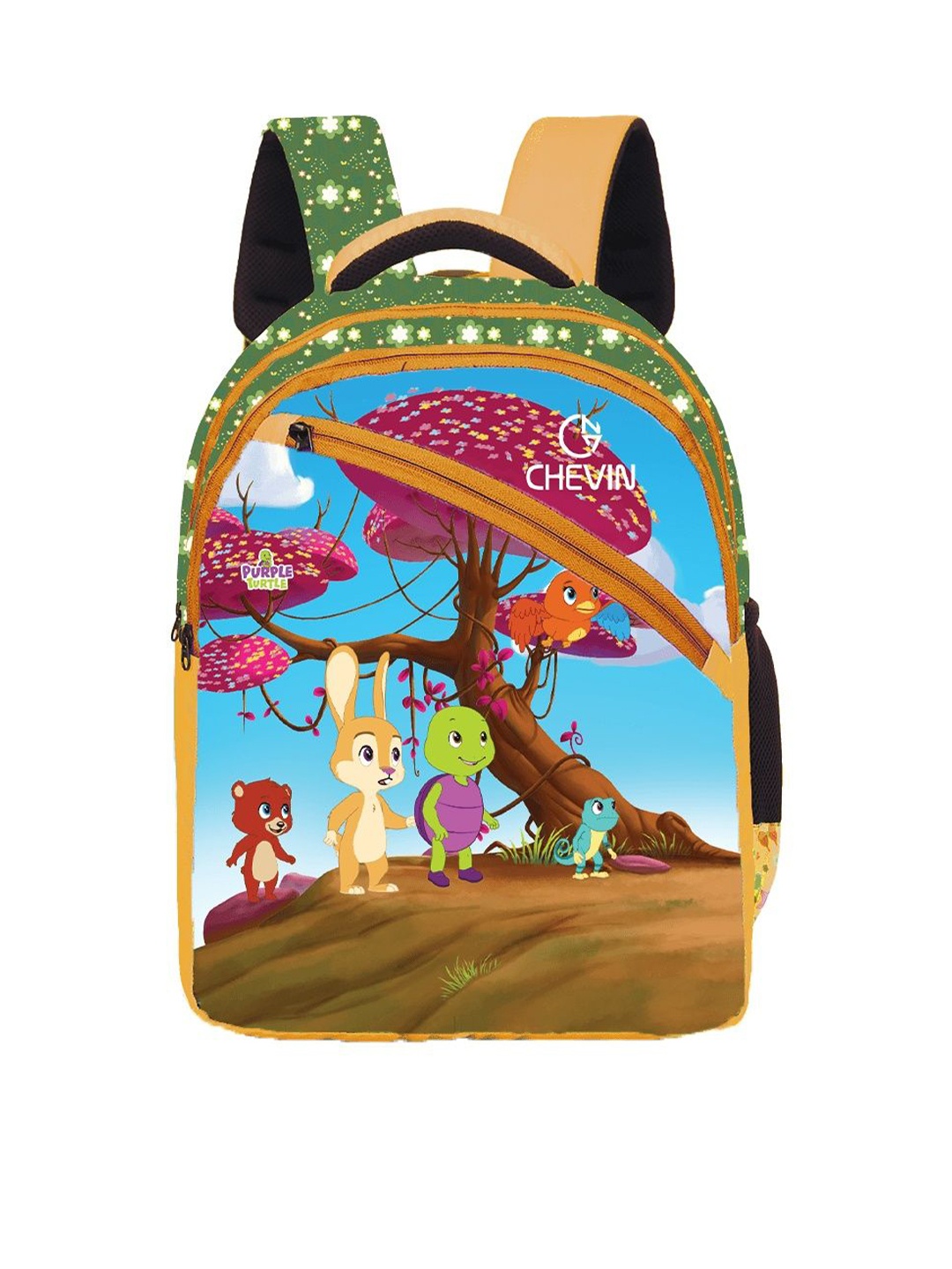 

CHEVIN Unisex Graphic Backpack, Orange