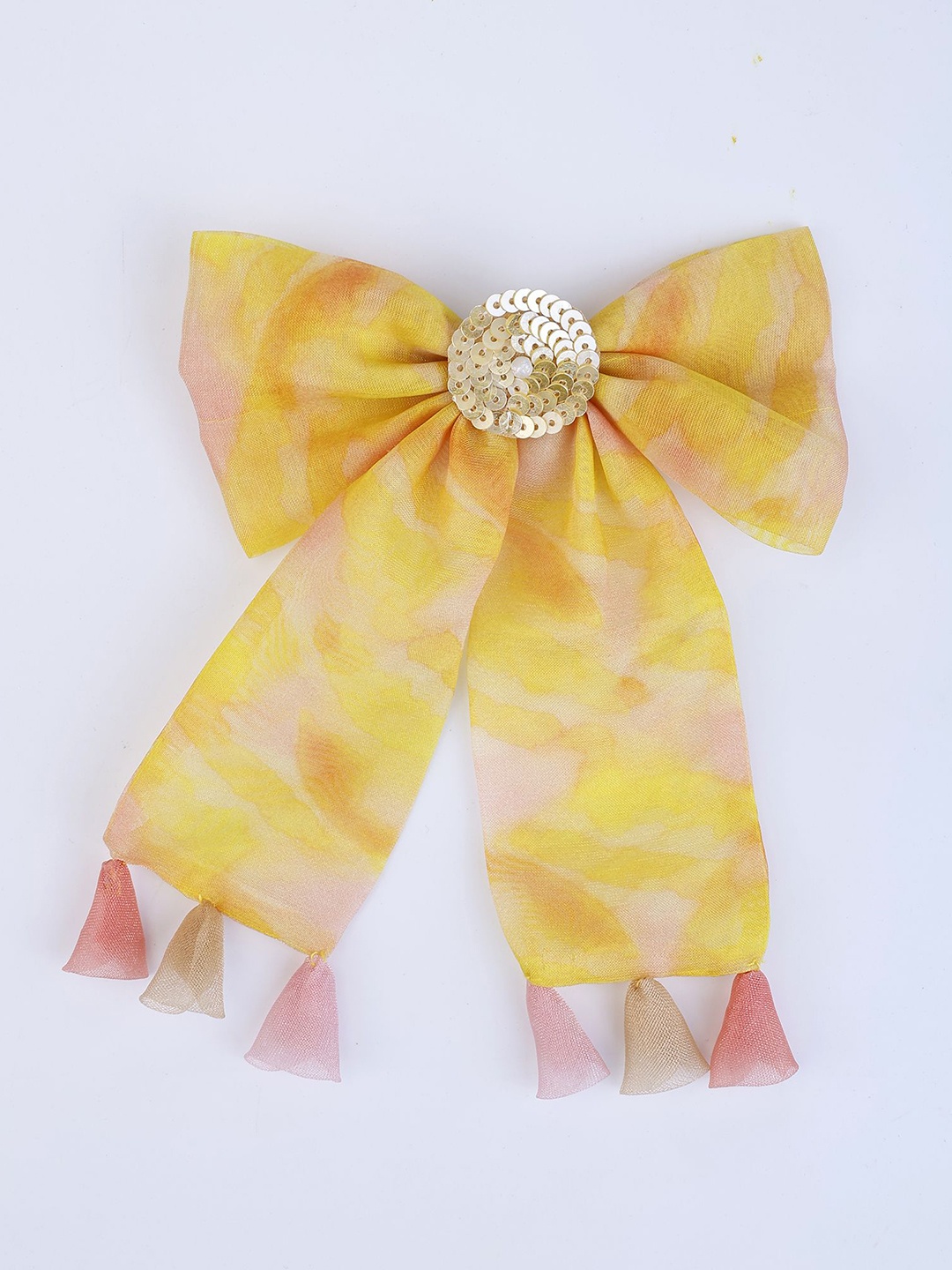 

Choko Girls Embellished Alligator Hair Clip, Yellow