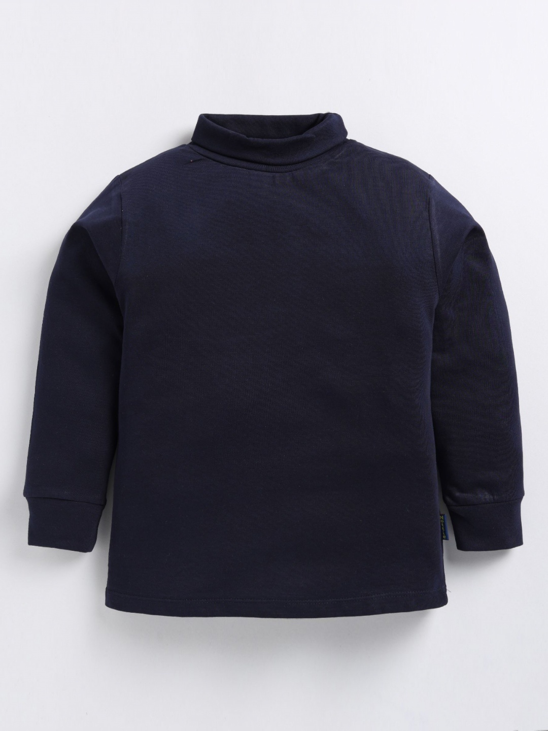 

Nottie Planet Kids High Neck Indigo Pockets T-shirt, Navy blue