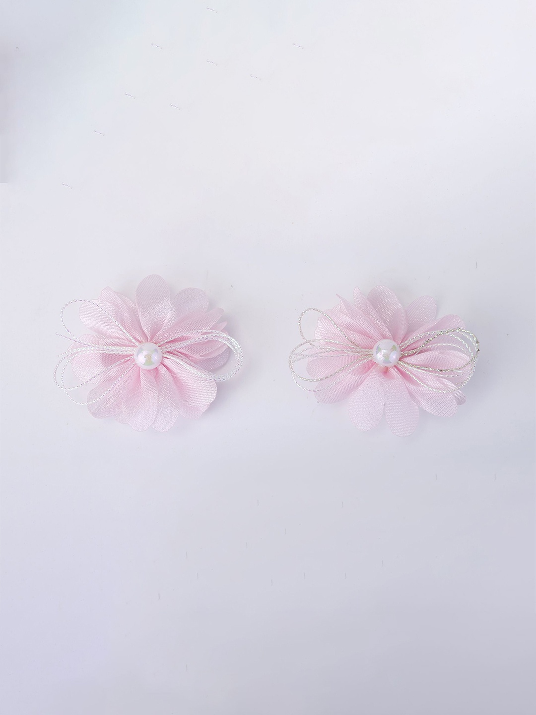 

Choko Girls Set of 2 Embellished Alligator Hair Clip, Pink