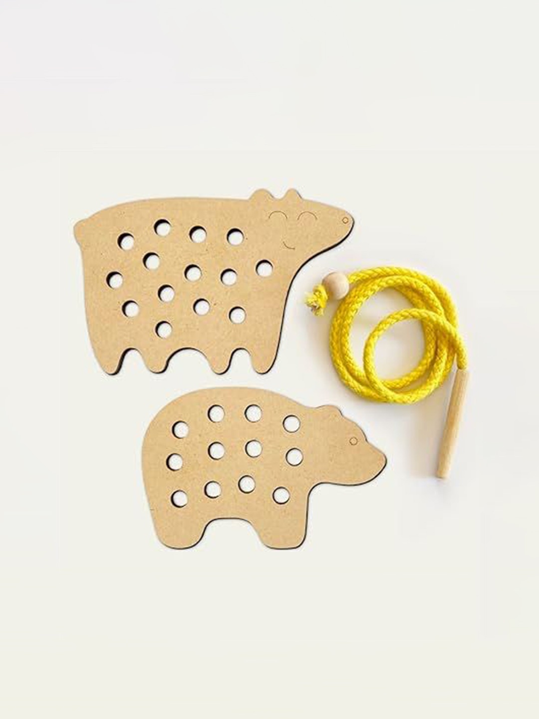 

Mini Leaves Skill Development Toy Learning and Development Toys, Brown