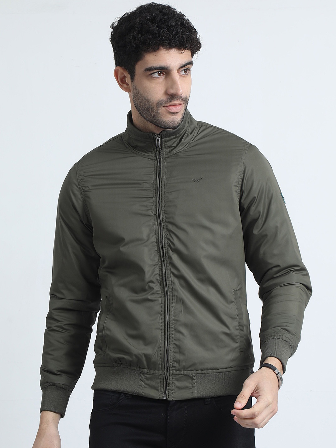 

RIGS AND RAGS Men Outdoor Bomber Jacket, Olive