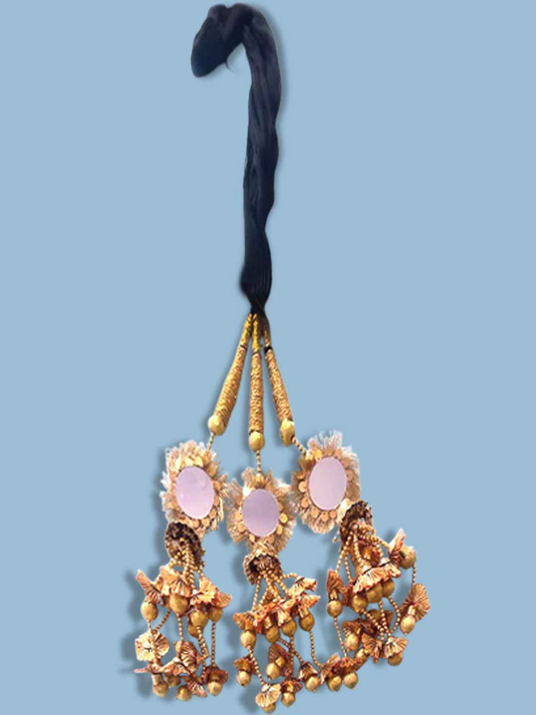 

KRENOZ Women Hair Accessory Set of, Gold