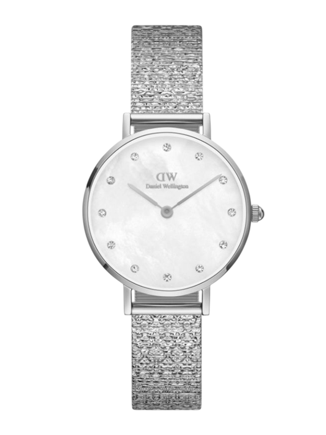 

Daniel Wellington Women Dial & Stainless Steel Straps Analogue Watch DW00100592K, White