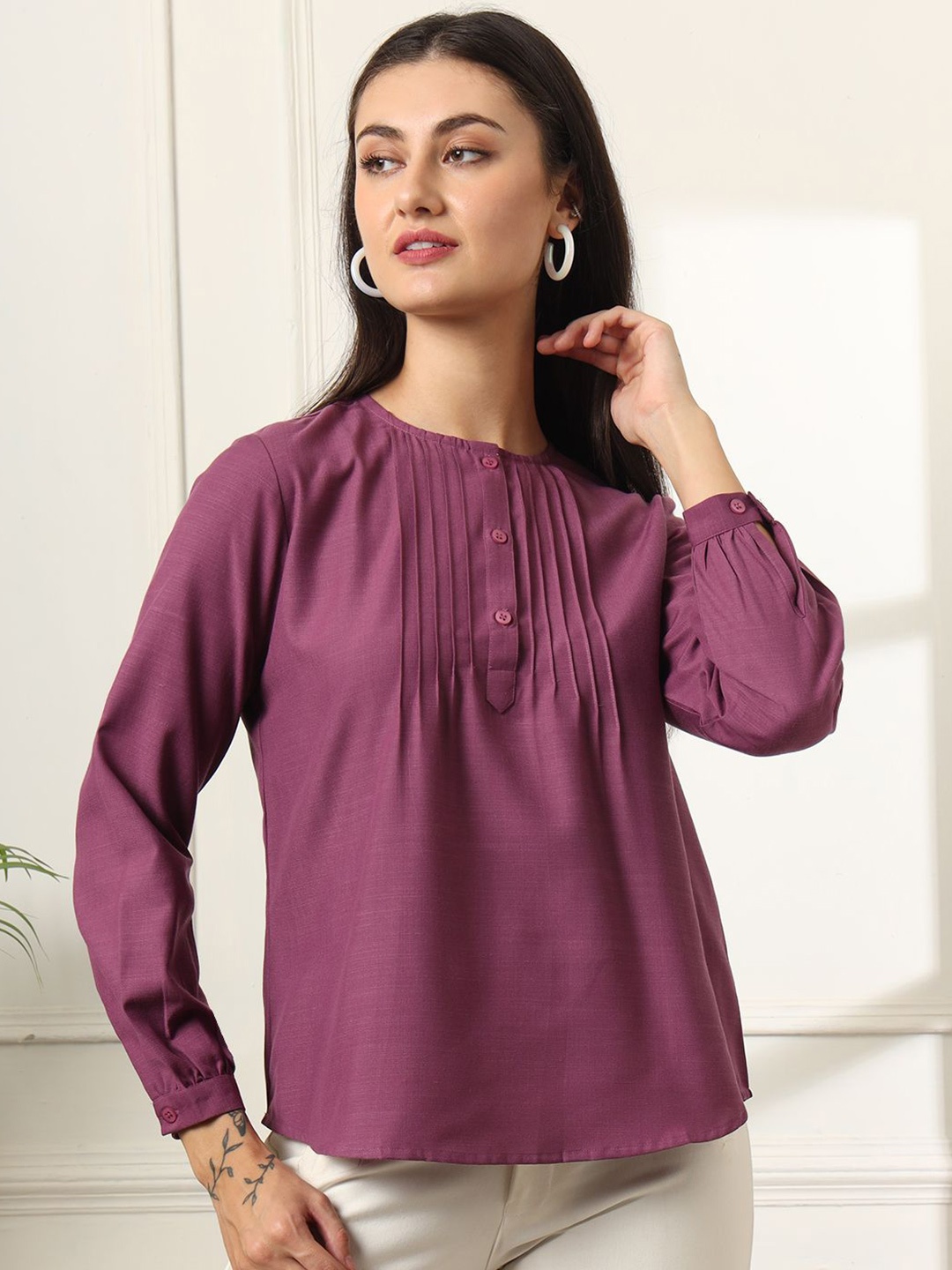 

FITHUB Cotton Top, Purple