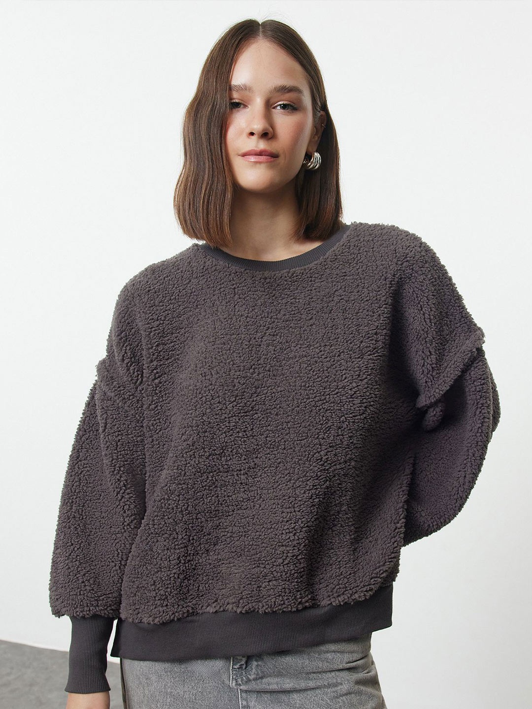 

Trendyol Women Sweatshirt, Na