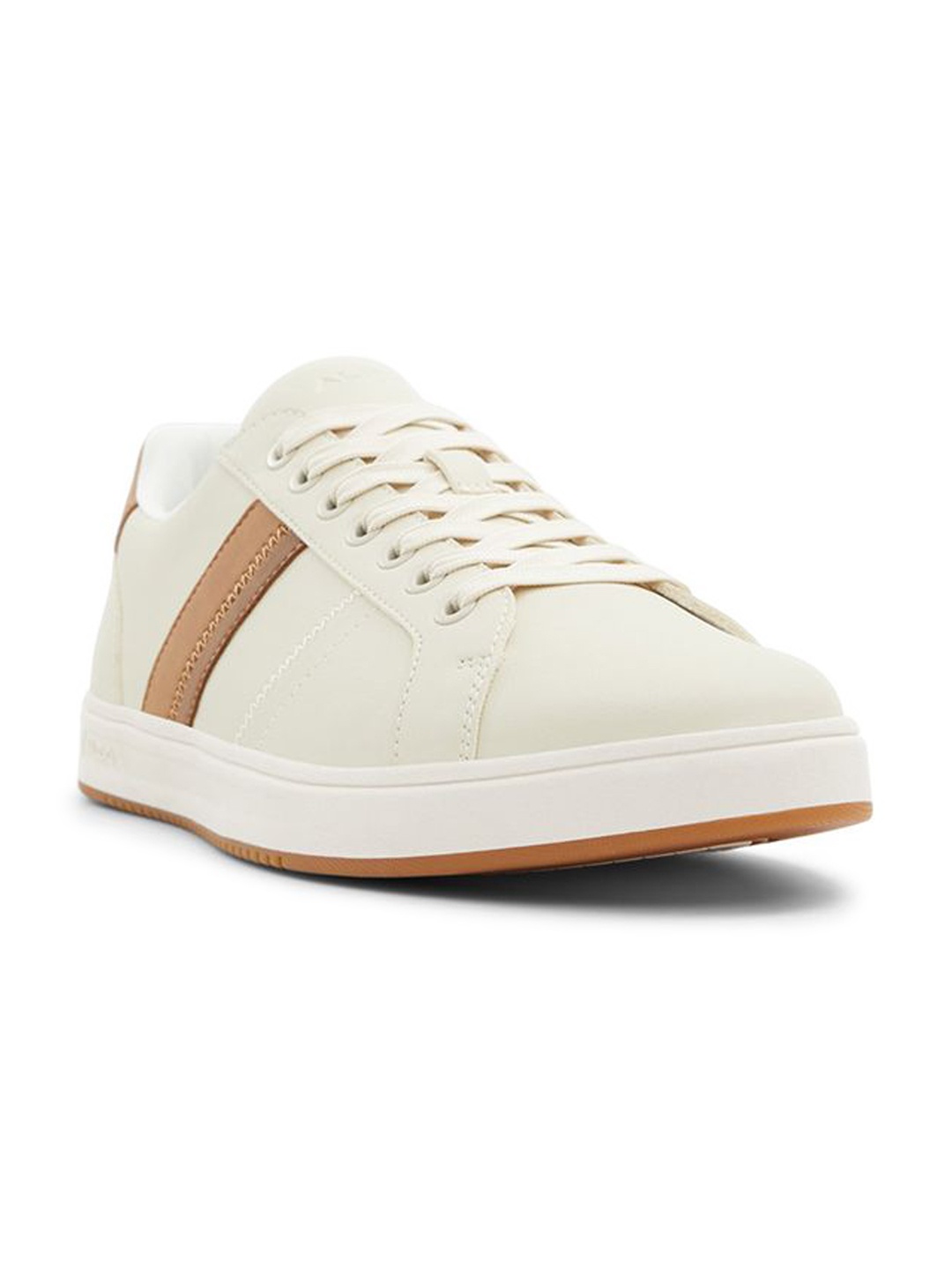 

ALDO Men Printed Slip-On Sneakers, Off white