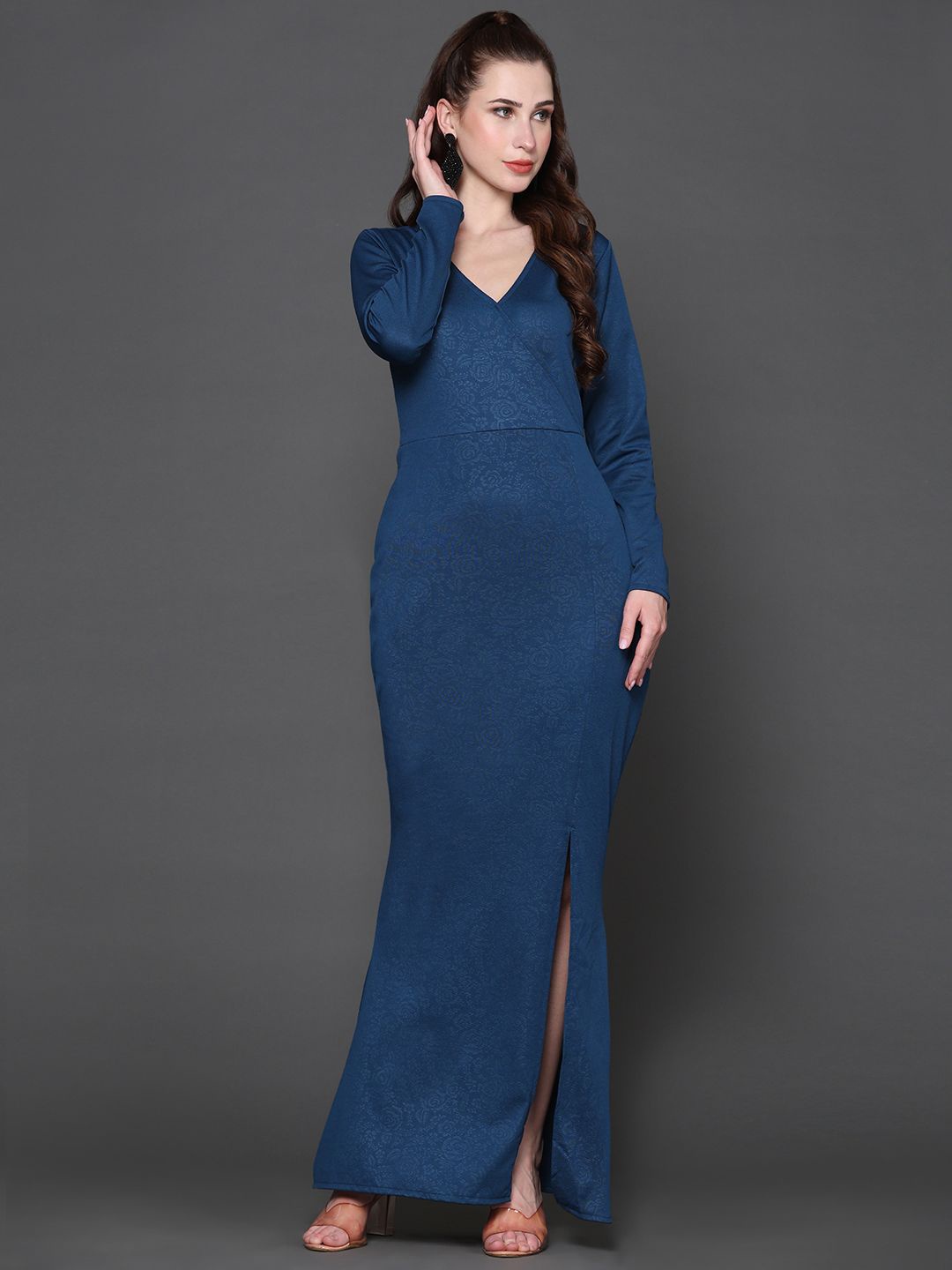 

The Roadster Lifestyle Co Self Design Cocktail Dress, Blue