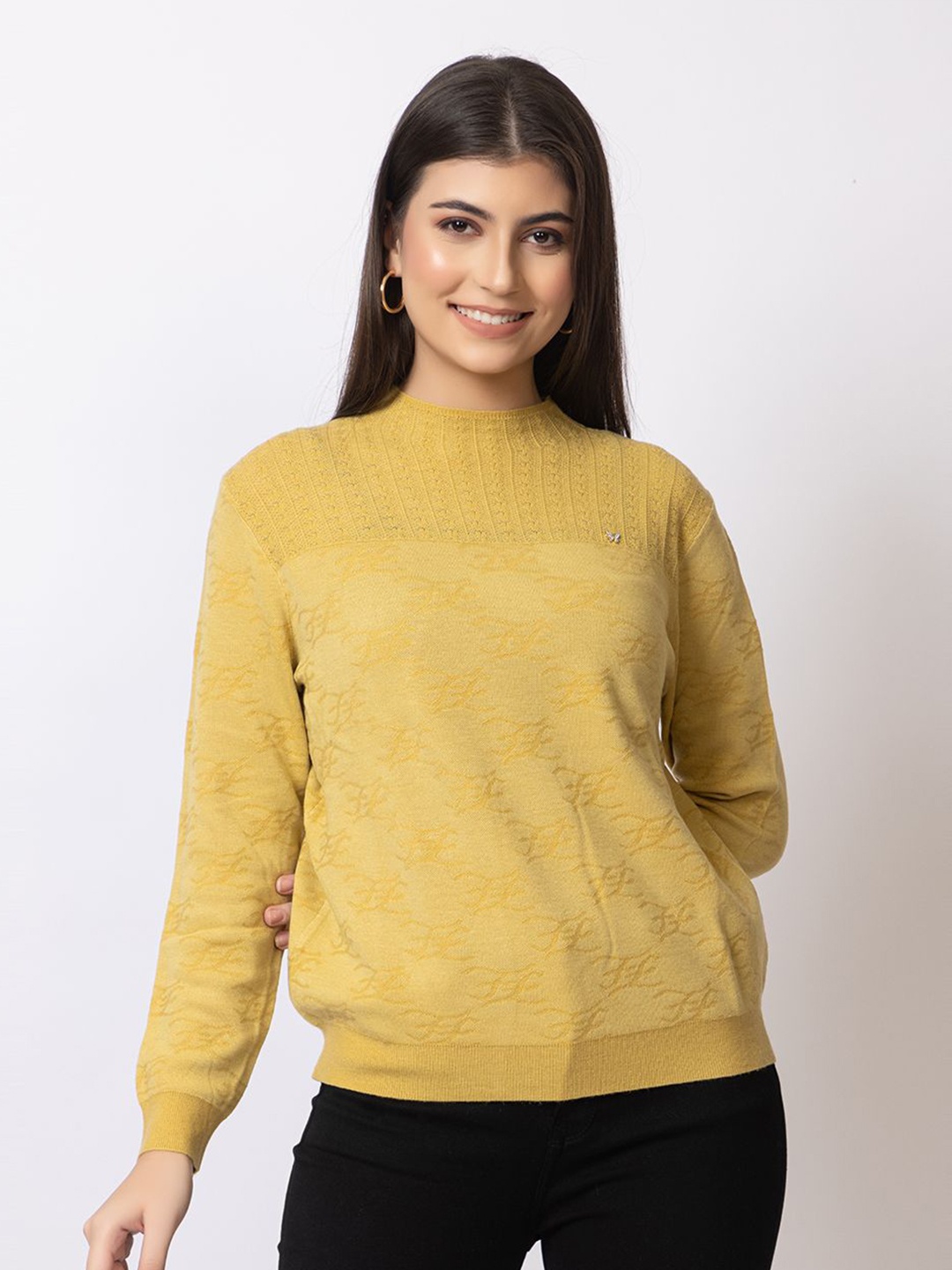 

Antiloop Women Woollen Pullover, Yellow