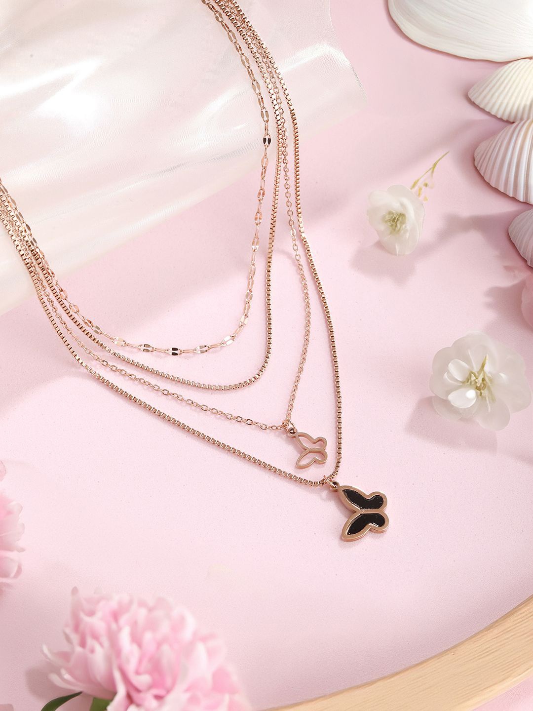 

SARAF TRENDZ Rose Gold-Plated Chain