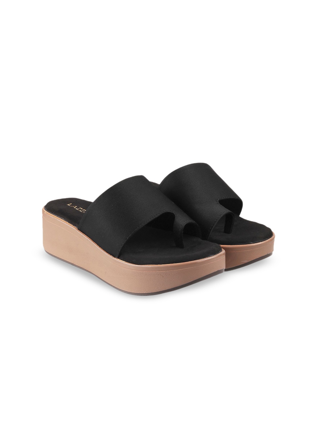 

Lazera Platform Sandals, Black