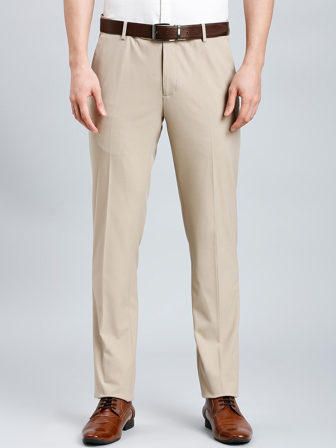 

Reid & Taylor Men Tailored Trousers, Khaki