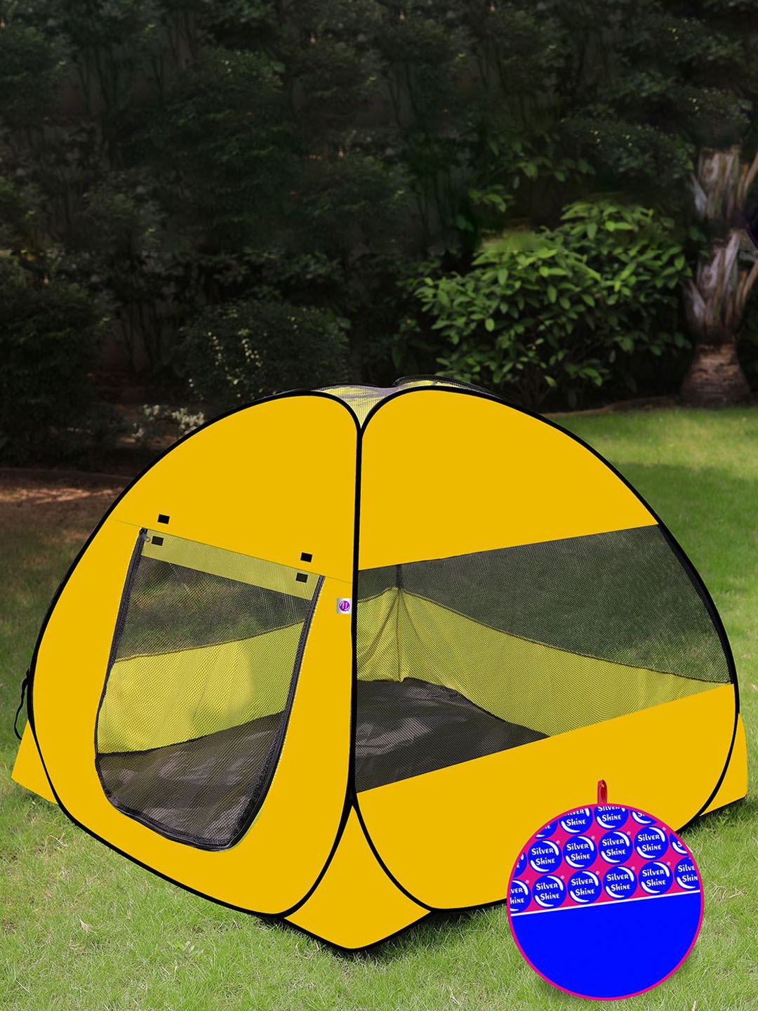 

Silver Shine Boys Self-Supporting Foldable Tent, Yellow