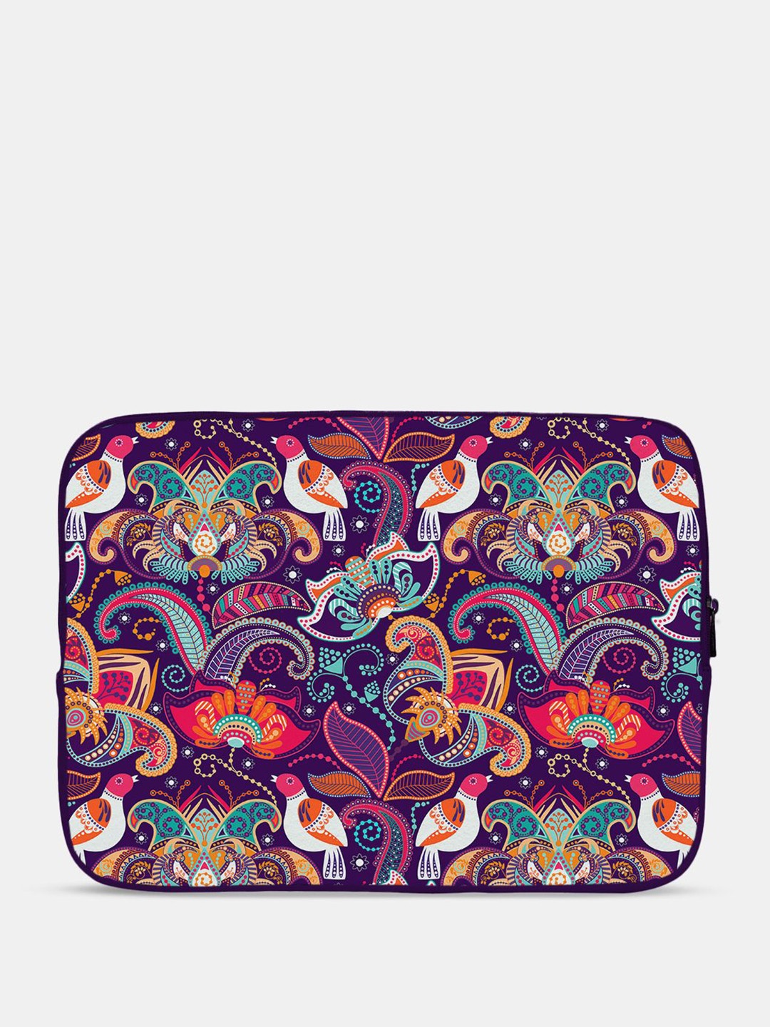

THREADCURRY Unisex Printed Laptop Sleeve, Purple