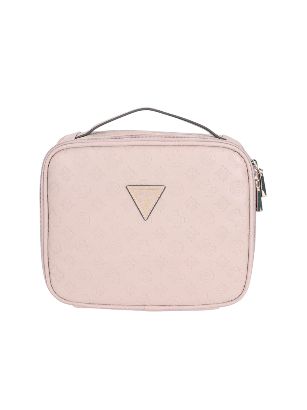 

GUESS Textured Vanity Bag Travel Accessory, Pink