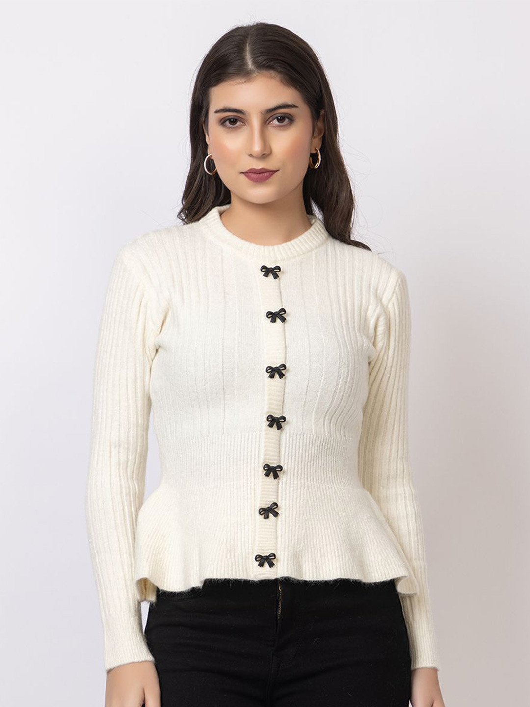 

Antiloop Women Woollen Pullover, White