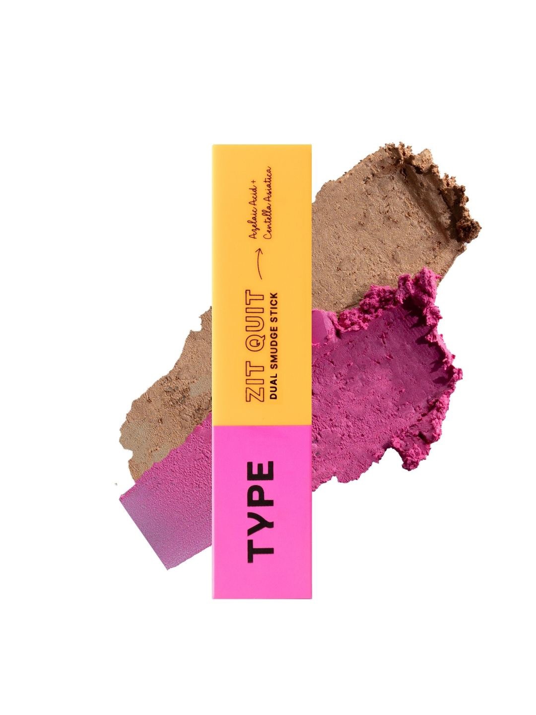

TYPE BEAUTY INC Zit Quit Dual Smudge Stick With Azaleic Acid - 12 g - Glow/ Cotton Candy, Pink