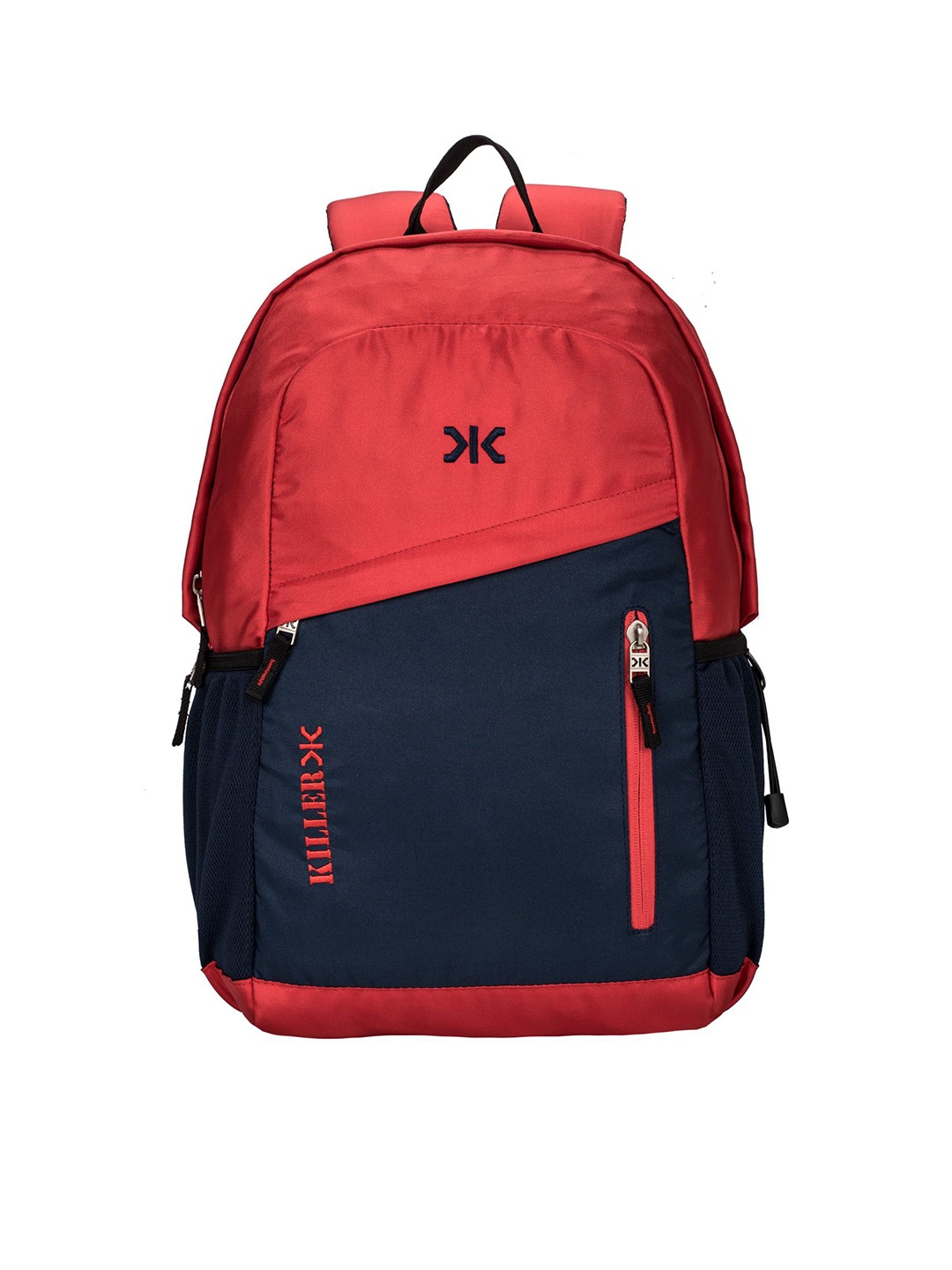 

Killer Unisex Colourblocked Backpack, Red