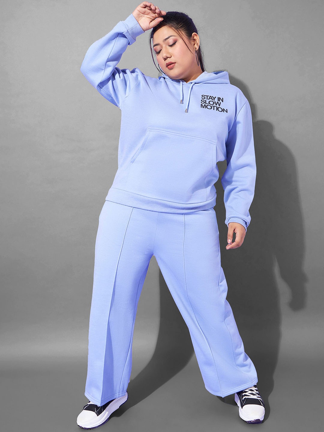 

SASSAFRAS Curve Hooded Tracksuits, Blue