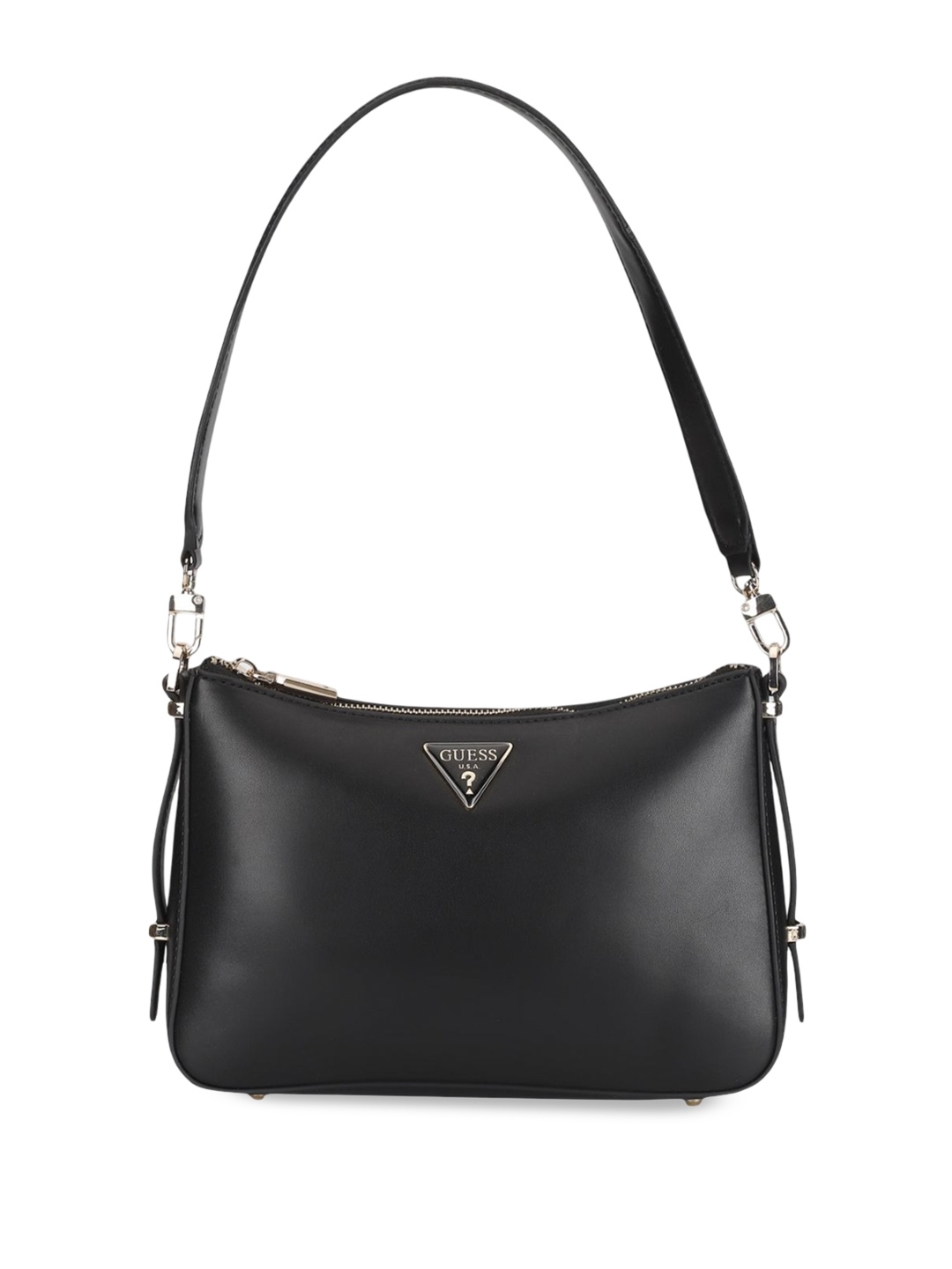 

GUESS PU Structured Shoulder Bag, Black