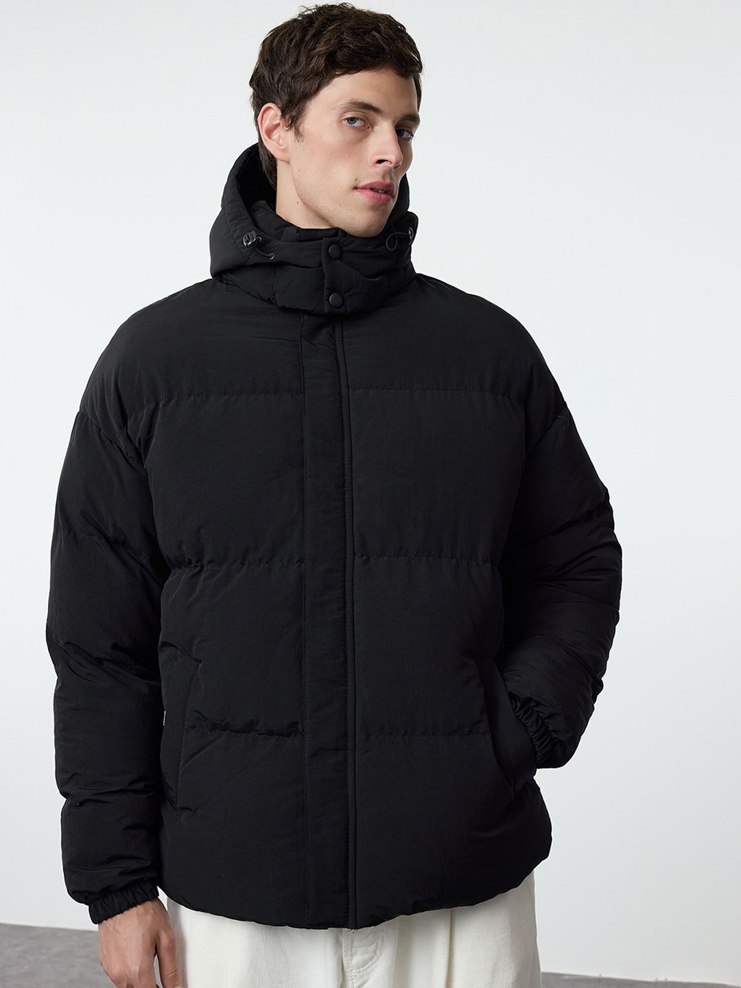 

Trendyol Hooded Jackets, Black