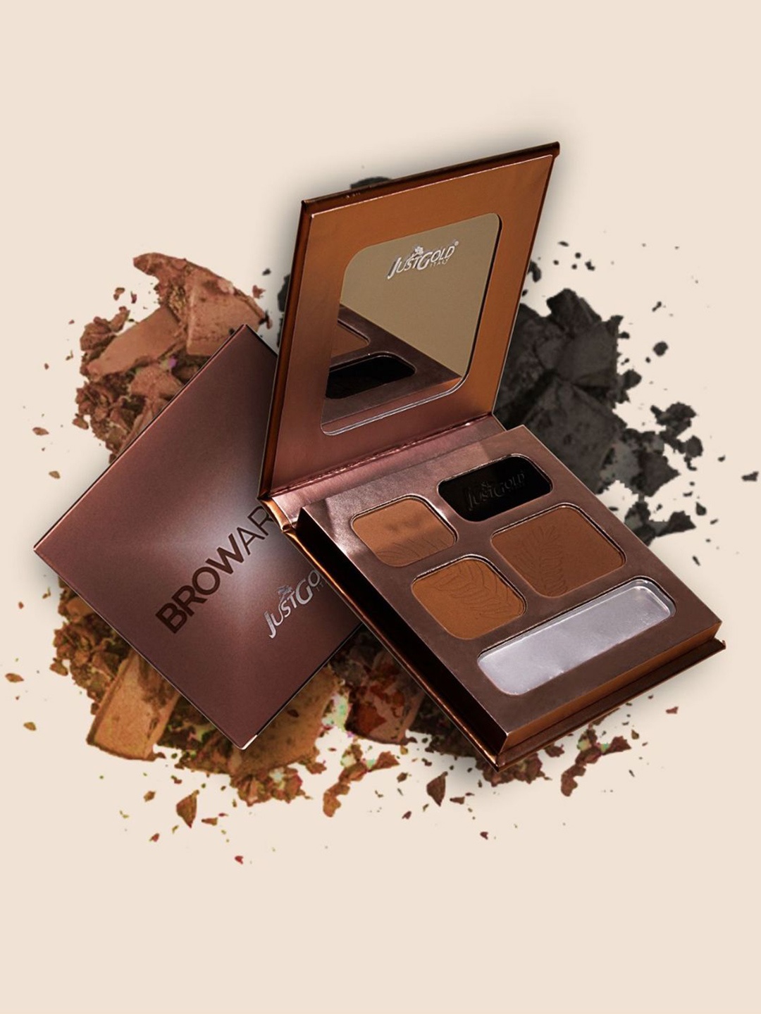 

JUSTGOLD Browartist Palette Fill - 14 g, Brown