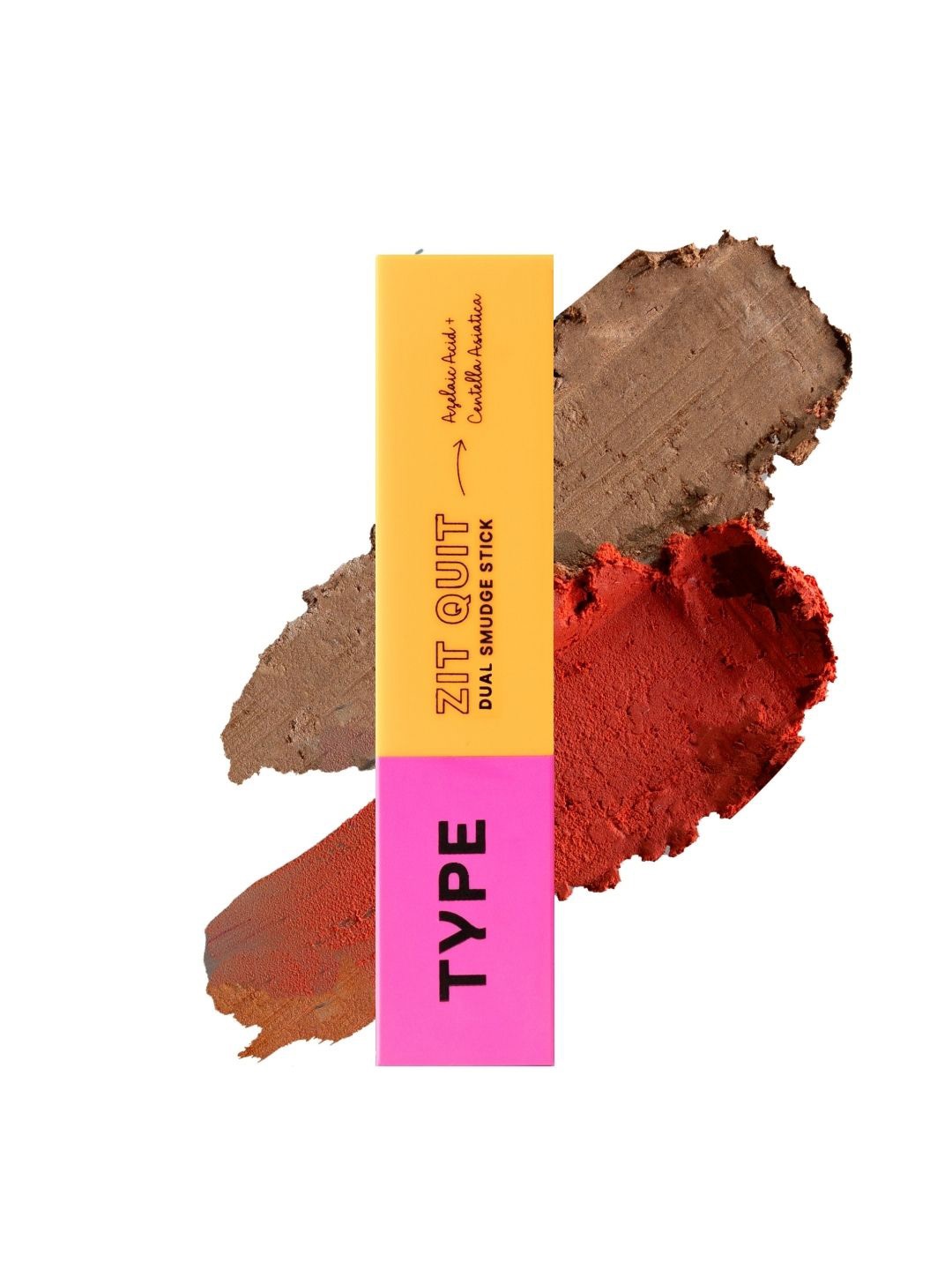 

TYPE BEAUTY INC Zit Quit Dual Smudge Stick With Azaleic Acid - 12 g - Bubbly/ Spice Coral, Red
