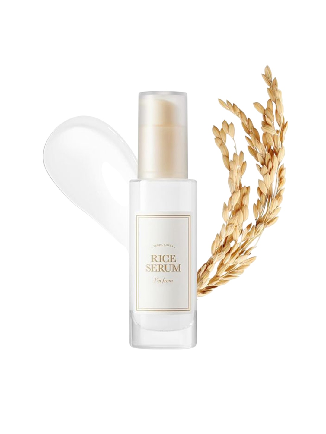 

I'm from Brightens Skin Rice Serum With Niacinamide & Hyaluronic Acid- 30 ml, White