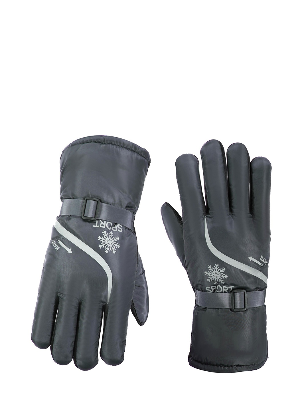 

Alexvyan Men Winter Gloves, Grey