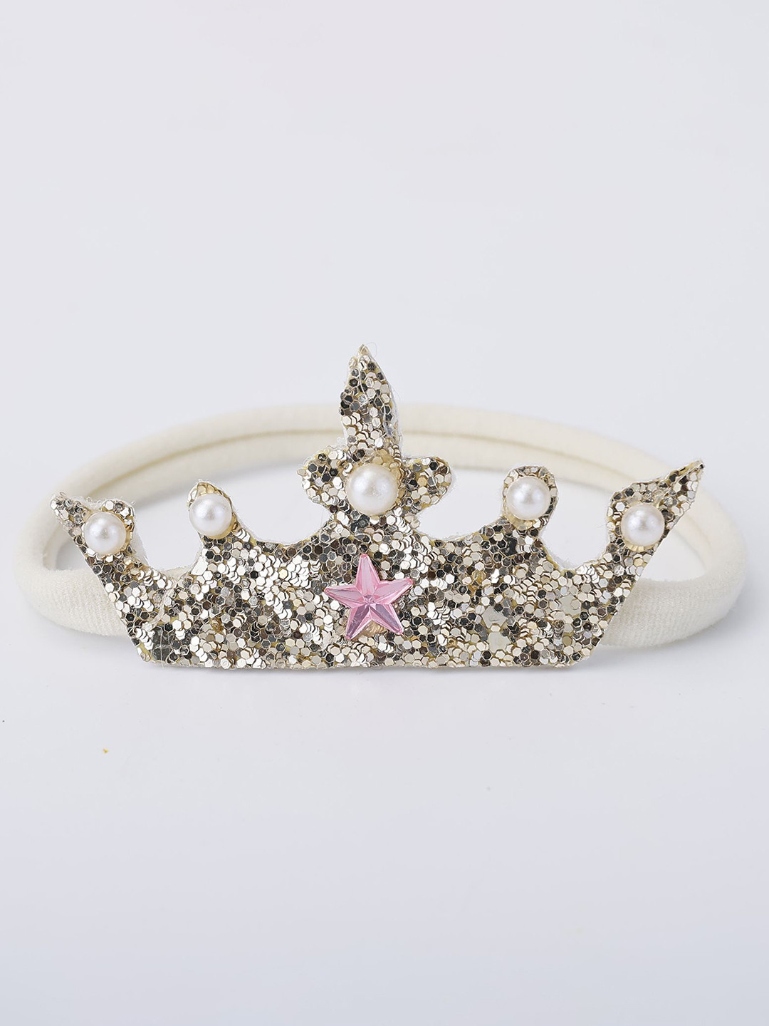 

Choko Girls Embellished Hairband, Gold