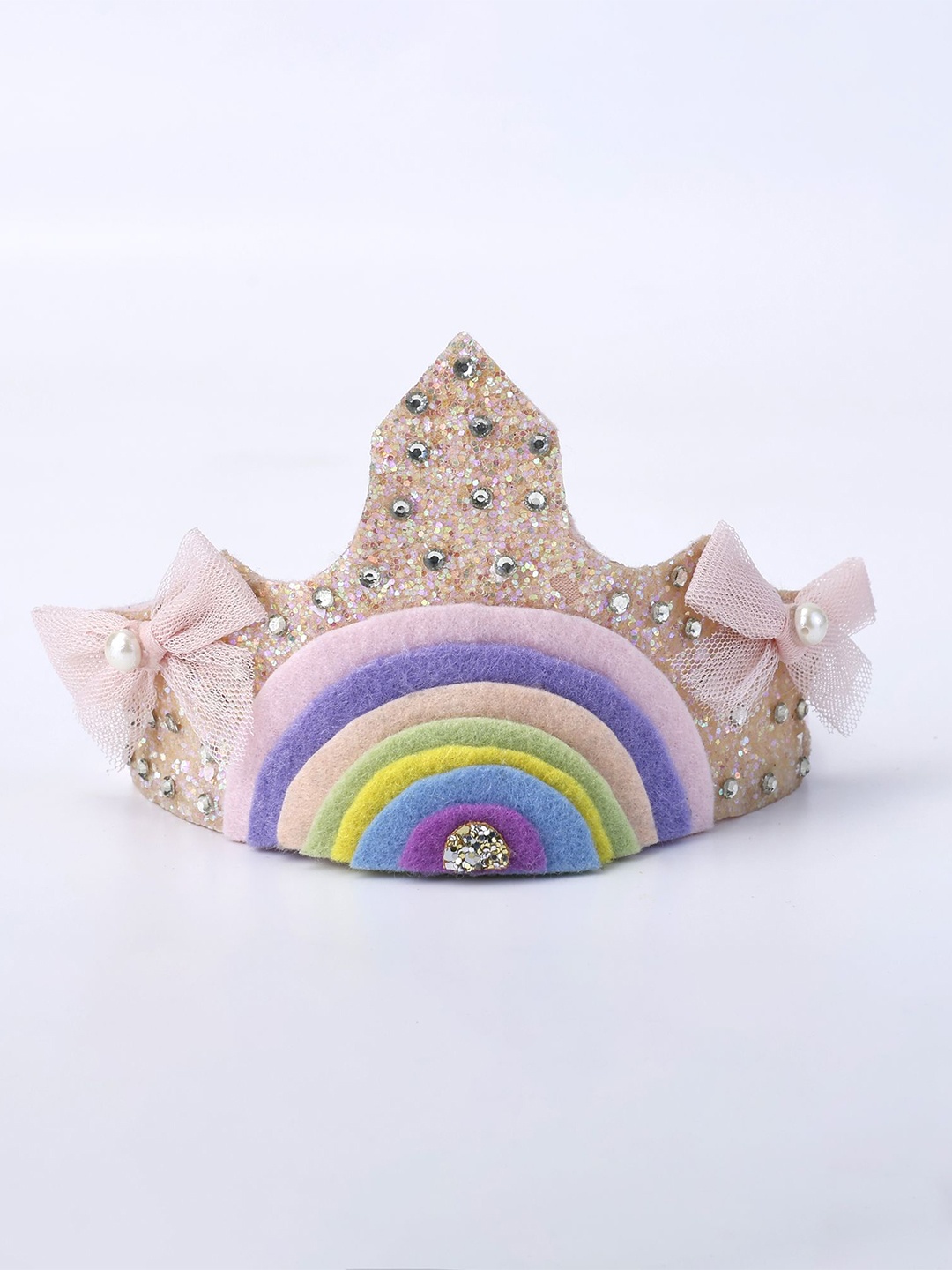 

Choko Girls Embellished Hairband, Peach