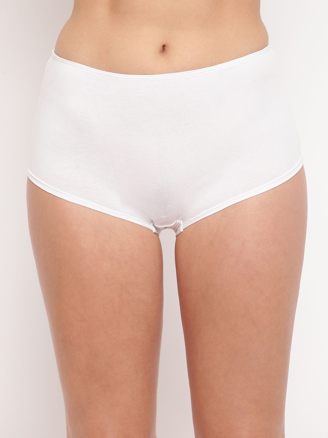 

La Intimo Mid-Rise Seamless Boy Shorts Briefs LIPBS11WE, White