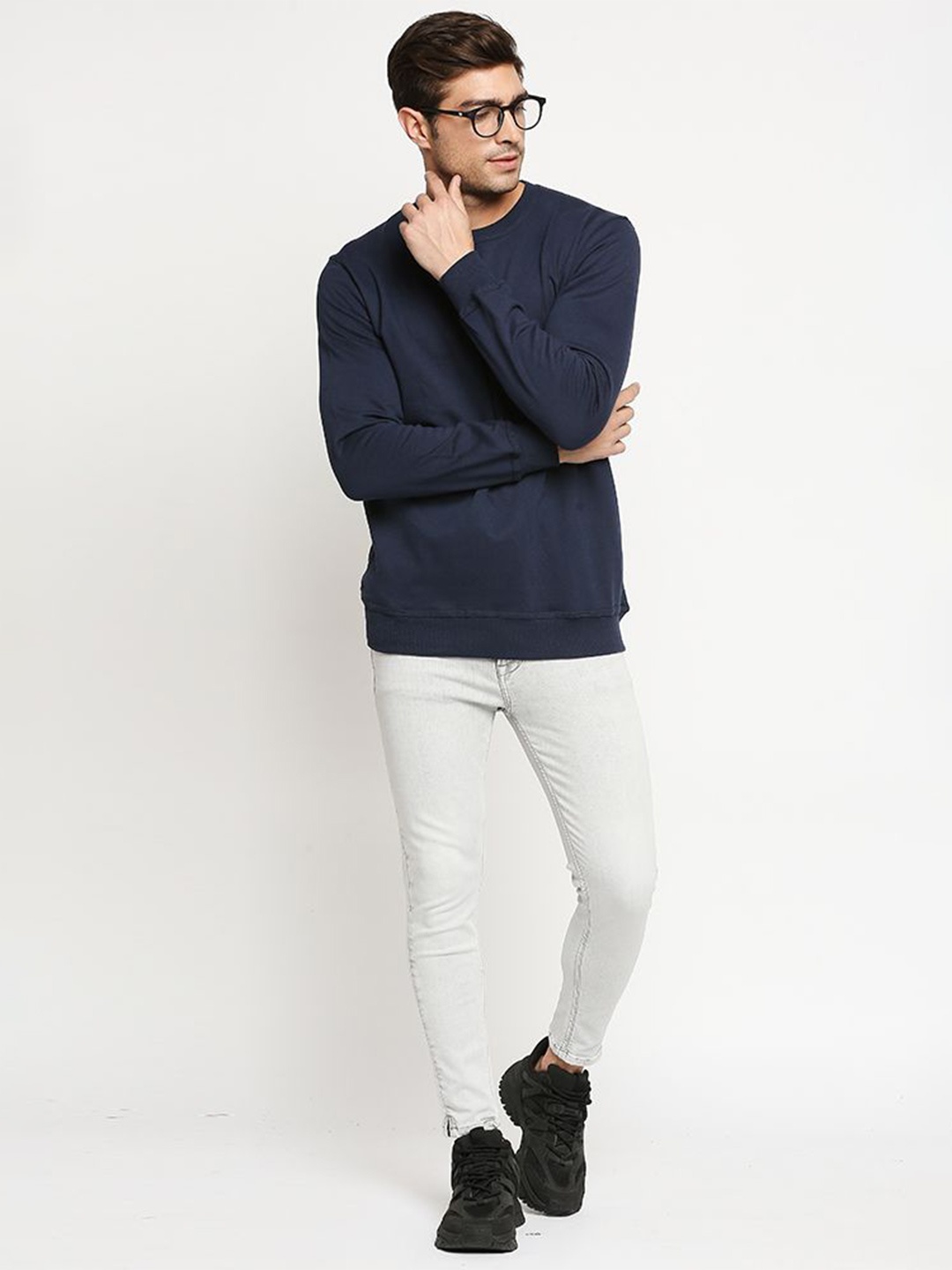 

Wear Your Opinion Men Sweatshirt, Blue