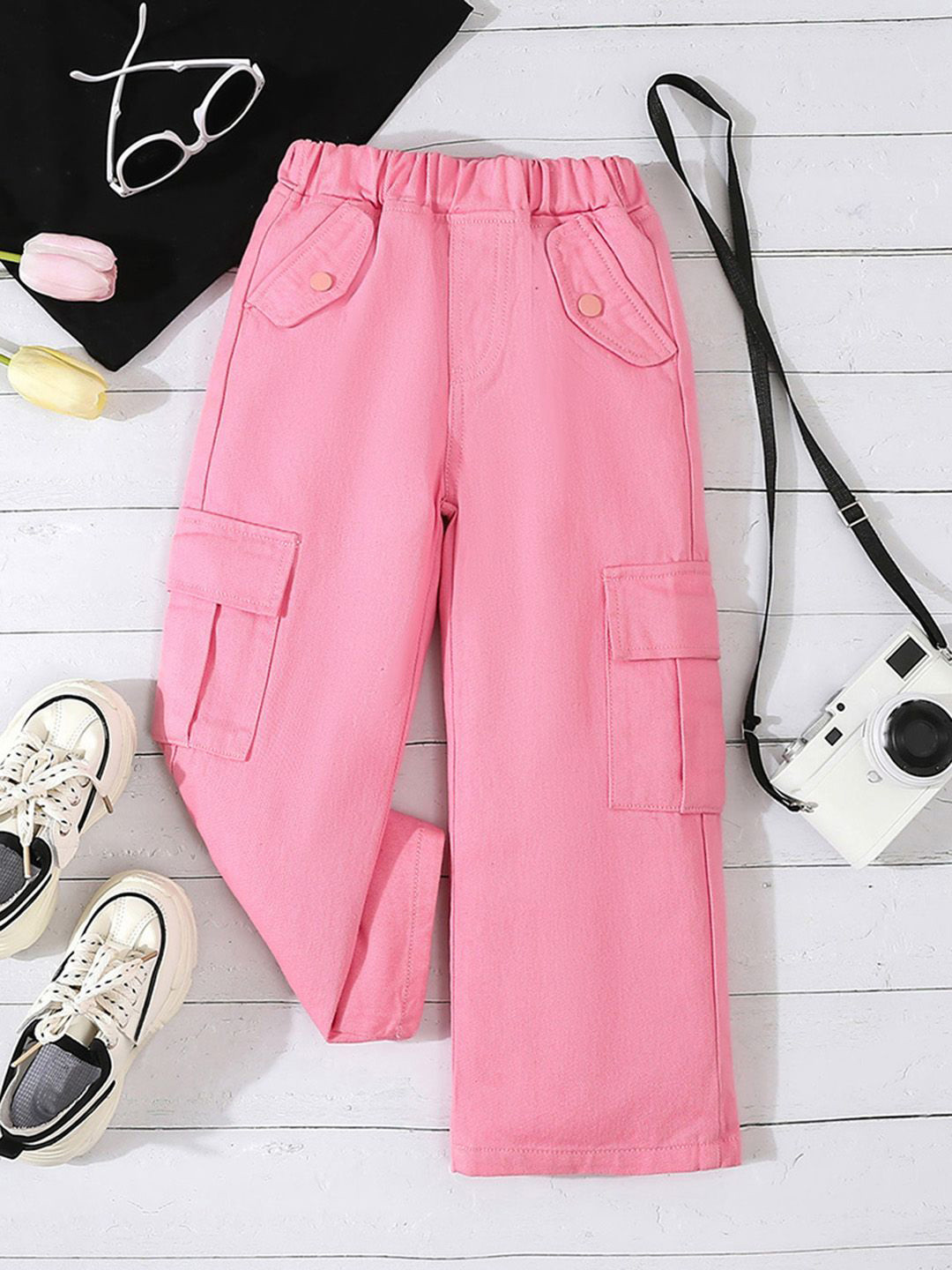 

INCLUD Girls Trousers, Pink