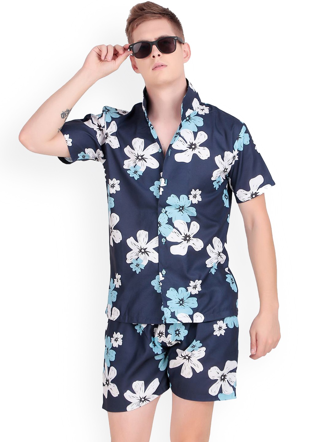 

BAESD Men Co-Ords, Blue