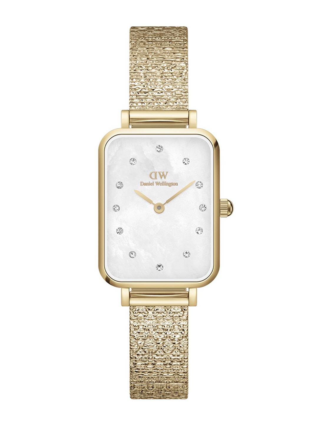 

Daniel Wellington Women Mother of Pearl Dial & Stainless Bracelet Straps WatchDW00100582K, White