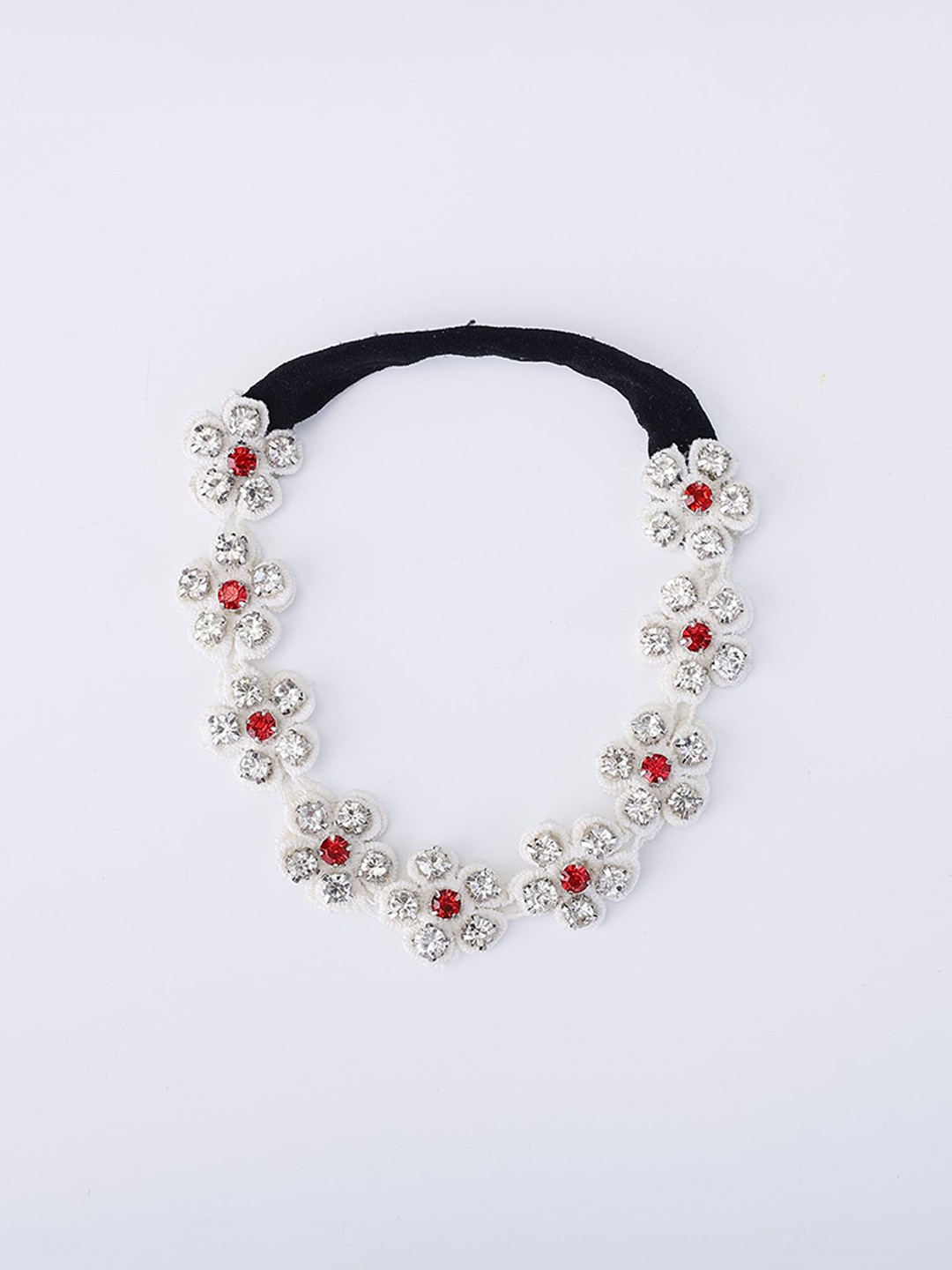 

Choko Girls Embellished Hairband, Off white