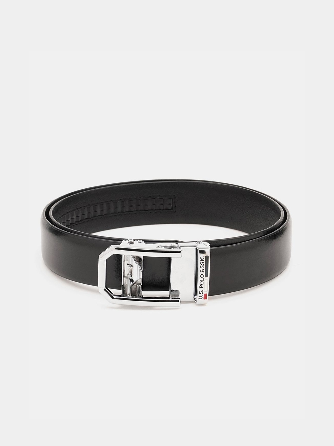 

U.S. Polo Assn. Men Leather Belt, Black