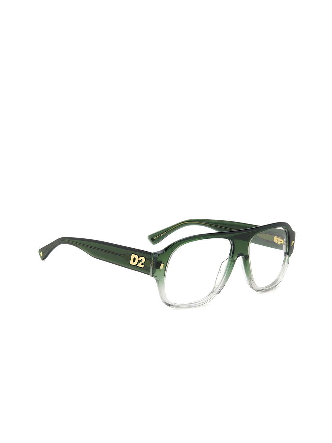 

Dsquared2 Men Full Rim Square Frames, Green