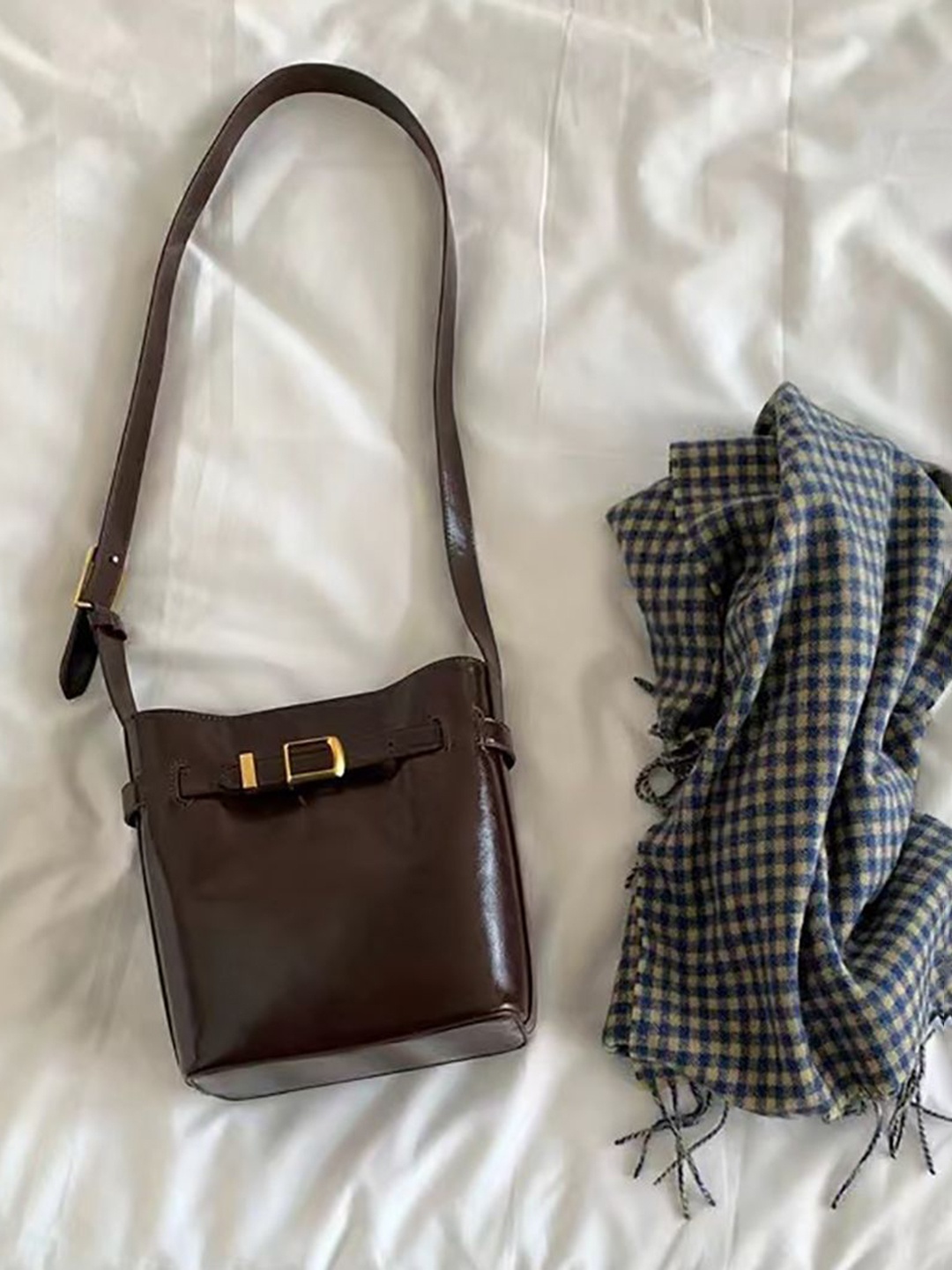

StyleCast x Revolte Swagger Sling Bag, Brown