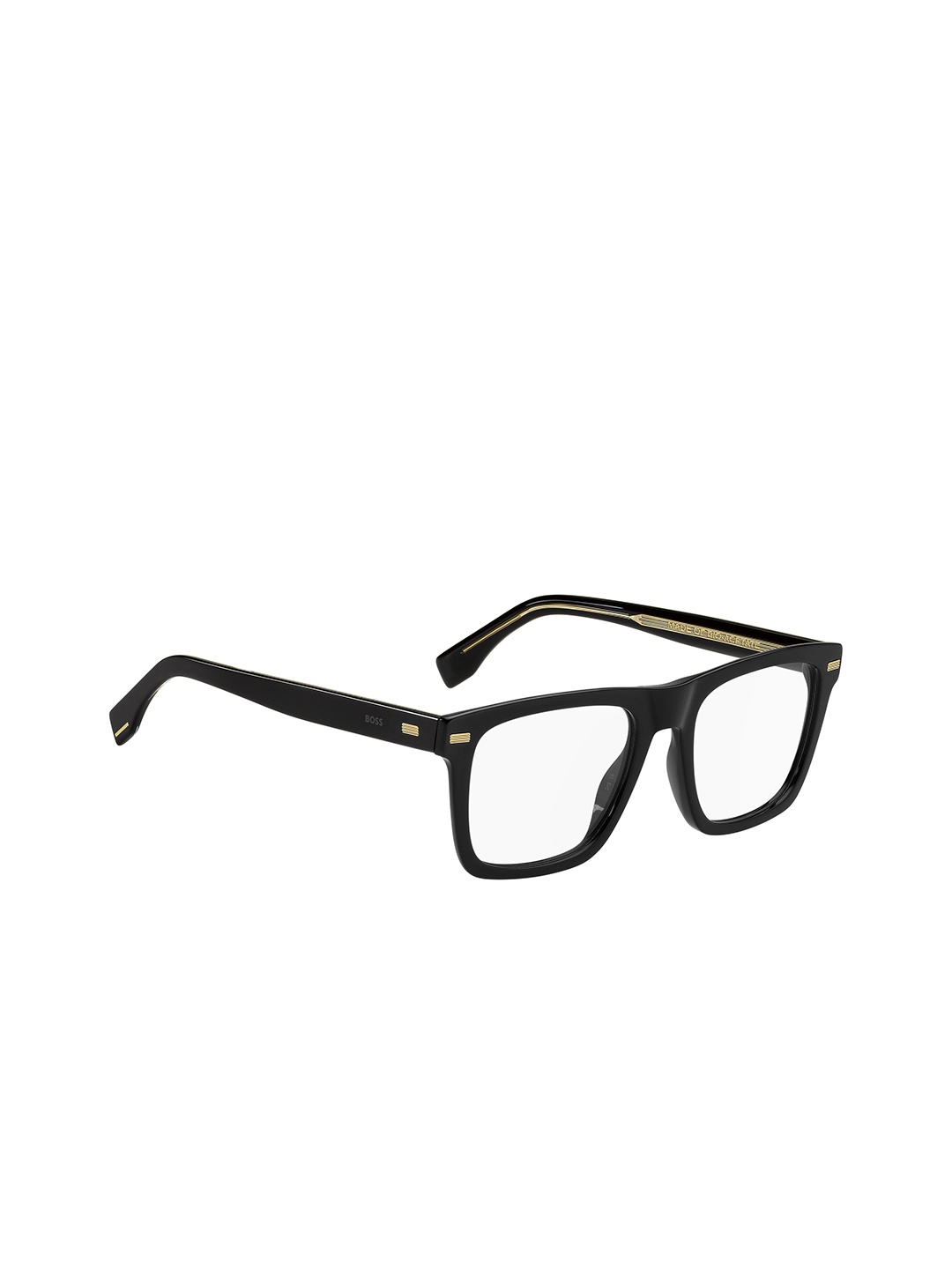 

HUGO Men Full Rim Rectangle Frames, Black