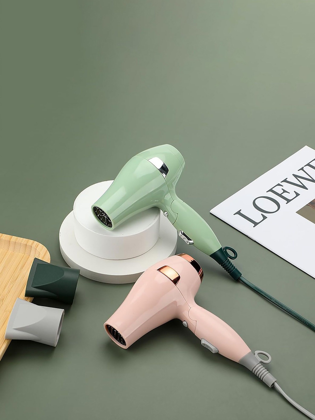 

vng 432 1000 Watts Foldable Hair Dryer, Green