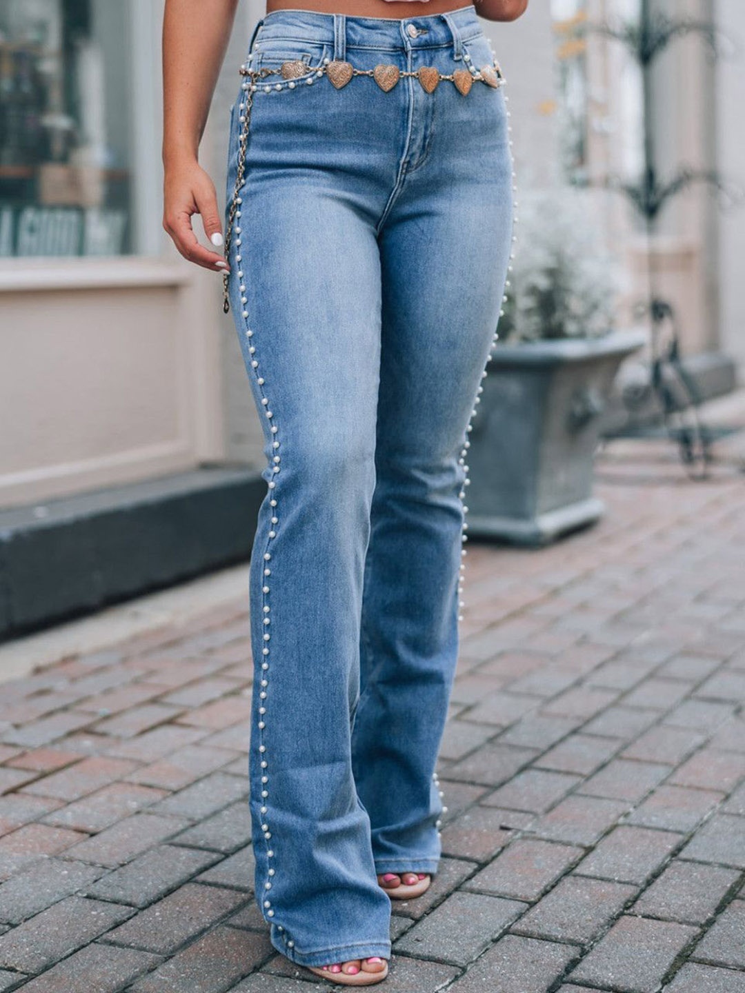 

StyleCast Women Bootcut Light Fade Jeans, Blue